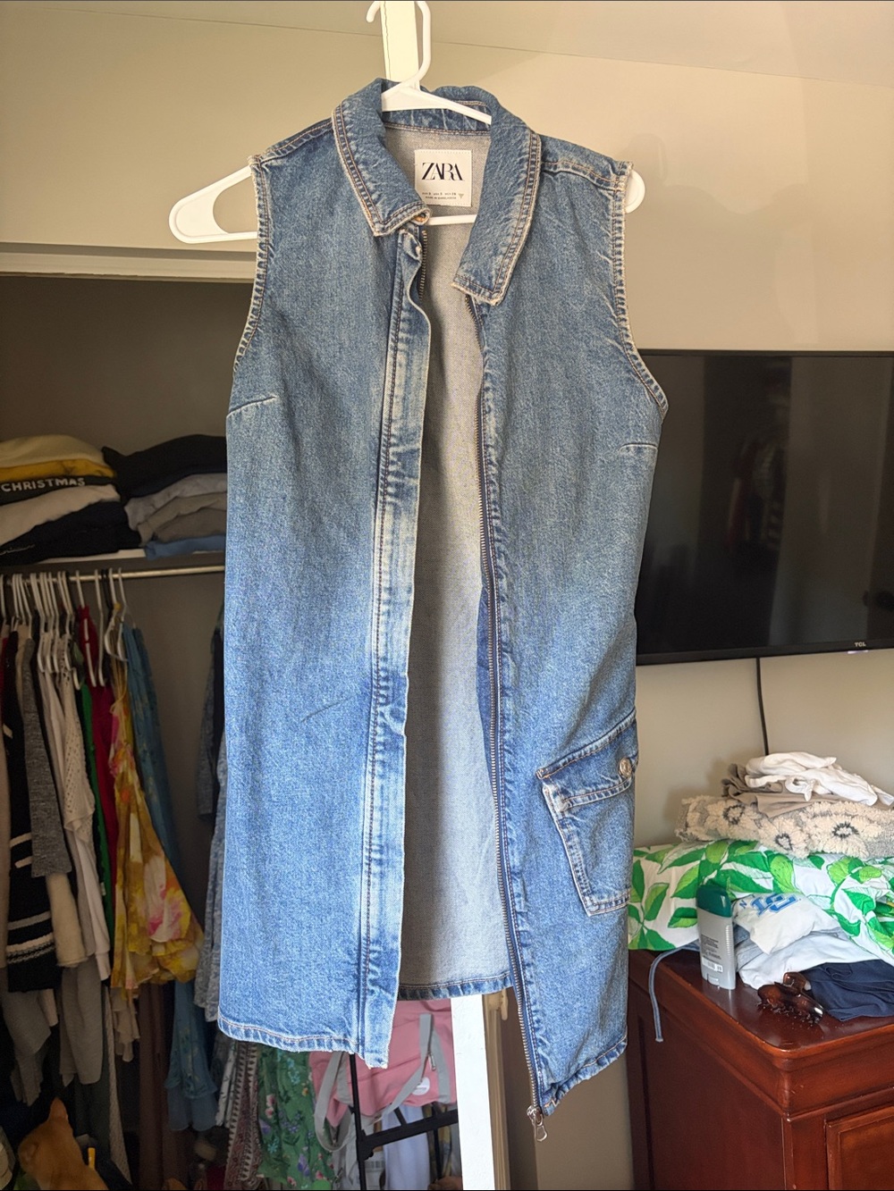 ZARA Denim dress